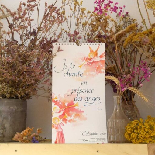 Je chante en présence des anges - Calendrier 2026