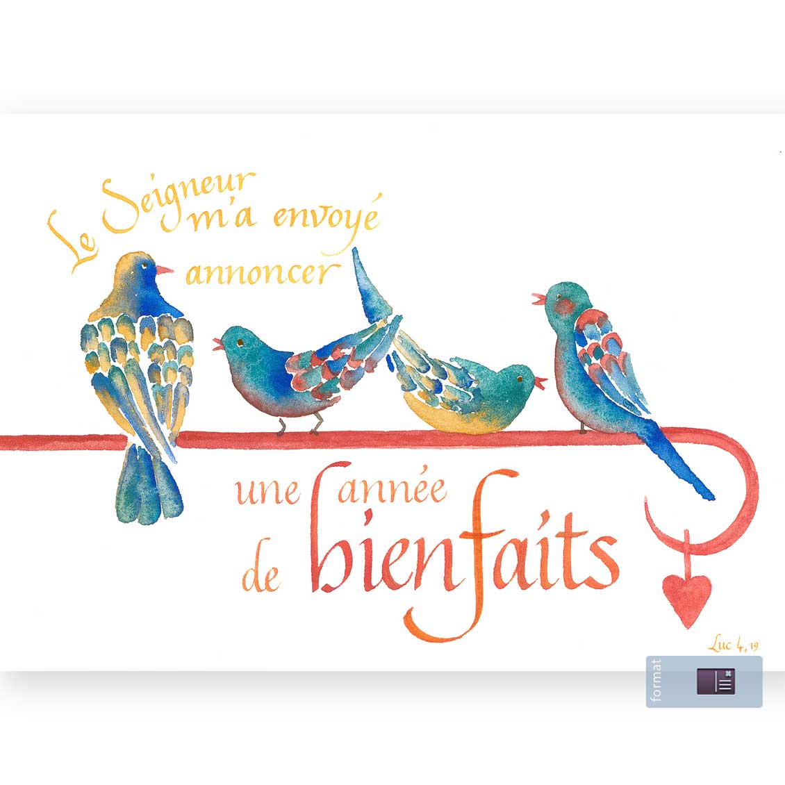 Le Seigneur m'a envoyé annoncer une année de bienfaits
